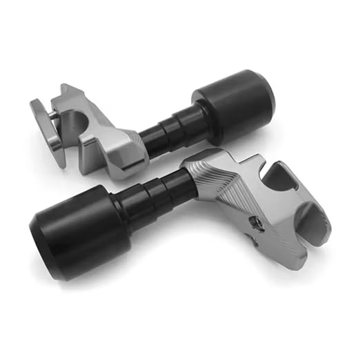 Motorcycle Frame Sliders Engine Guard Anti Crash Pad Protector for CFMOTO 450SS 450SR 450NK CF MOTO 450SS, Black Aluminum Bodywork Protection Frame Accessories (Titanium) - color: Titanium