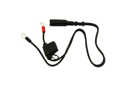 MotoBatt MBCCRT 21" 18AWG Cable Lead with 7.5 Amp Fuse and Ring Terminals