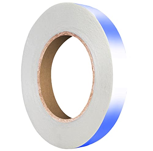 VViViD Reflective Fine Line Detail Tape Stripe 1cm x 3m Prelaminated for Interior/Exterior Use (Blue) - color: Blue