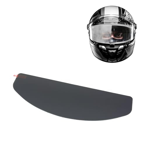 Motorcycle Helmet Visor Tint Film, Anti-UV & Anti-Fog Sun Shield for Day Riding, Clear HD Helmet Lens Protector, Easy to Apply, Durable & Safer Riding - color: Anti-uv