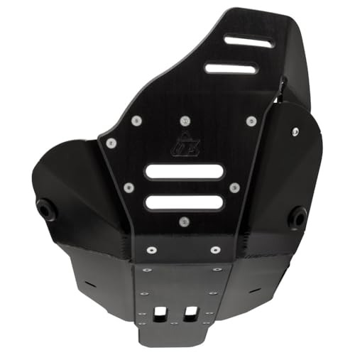 TUSK Quiet Glide Adventure Skid Plate Black with Linkage Guard