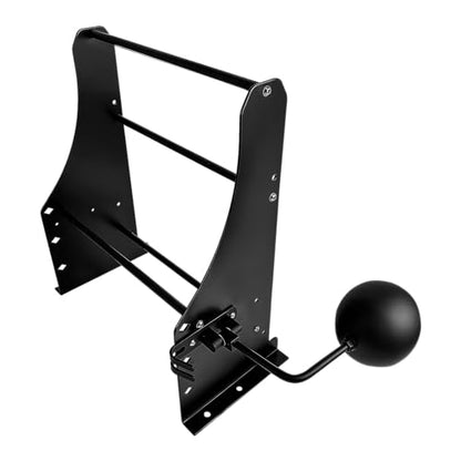 Wall Mount Storage Rack w/Helmet Hanger Stand for Harley Davidson Sissy Bar & Luggage Rack, Mounting Storage Rack for Road Glide/Street Glide/Road King/Electra CVO and Indian