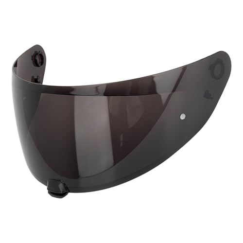 The Helmet Shop HJ-31 Dark Smoke Motorcycle Helmet Visor is compatible with i10 & i70 - Replacement Shield | Optically Correct, UV Protected Polycarbonate Motorcycle Visor - color: Dark Smoke