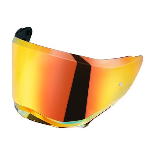 Helmet Visor for Sedici Duale Helmet Shield Mips Parlare for SEDICI Forged Carbon Helmets Replacement Shield (Dark Red) - color: Dark Red