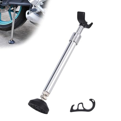 Motorcycle Front and Rear Wheel Lift Stand,Univesal Portable Easy Height Adjustable Lift Jack Stand for Most Motorcycle Wheels Maintenance - size: Spiral