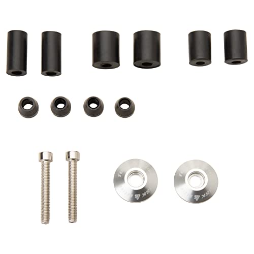Tusk Bar Ends (Silver) - color: Silver