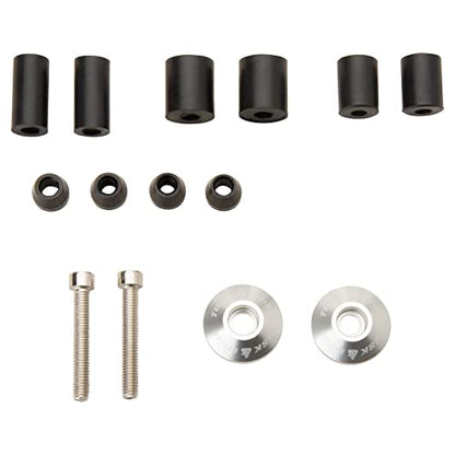 Tusk Bar Ends (Silver) - color: Silver