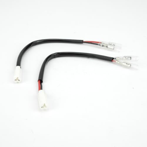 Aharon Motorcycle 12V Cable Wire Extension/Adapter for LED Turn Signal Lights | Compatible with Yamaha & Suzuki Motorcycles | Bike Indicator Blinkers | Waterproof Indicator Light Connector Plug - color: Yamaha Suzuki