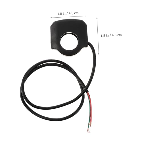 Vaguelly Motorcycle Handlebar Waterproof Control Switch Push Button Brake Light Headlight Off Switch for Custom Motorcycle Compatible Models