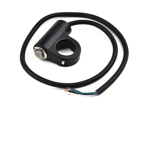 Waterproof LED Motorcycle Handlebar Headlight Switch, 22mm, ON OFF, Aluminum Alloy