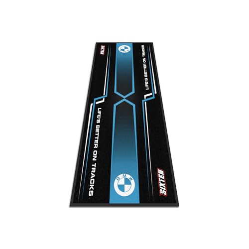 SIXTEN Motorcycle Mat for BMW 37' x 94',5" - Environmental Garage & Paddock Mat - Washable, Oil-Absorbing & Eco-Friendly - XL Protective Mat for Dirt Bike, Enduro & Motocross