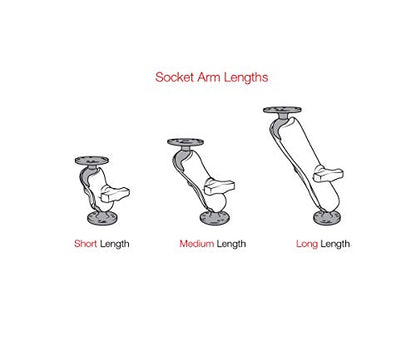 RAM MOUNTS Tough-Claw Clamp Base with B Size 1" Ball, Rail and Handlebar Mount Base for Phone, Tablet & Device Holders RAP-B-404U - style: Medium Clamp