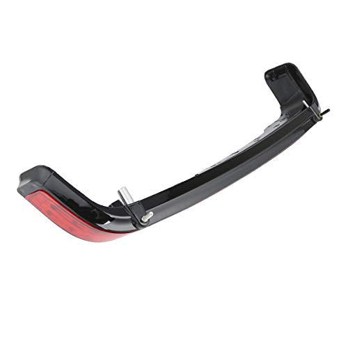 TCMT King Tour Trunk Brake Turn Tail Light Wrap Fits For Harley 2014-2025 Road King Road Street Electra Glide Tri Glide Ultra Limited Pack - color: Red Lens Black Housing A, size: Single Light