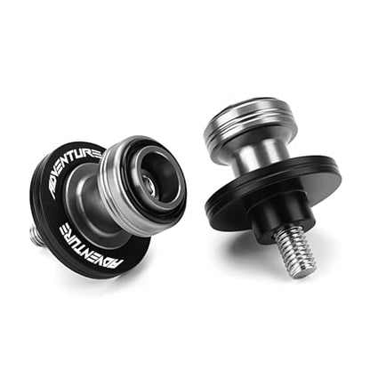 Compatible with KTM 390 790 890 1050 1090 ADVENTURE 2022-2024 2025 2026 CNC Motorcycle M10 Swingarm Spools Sliders Stand Screw (Black) - color: Black