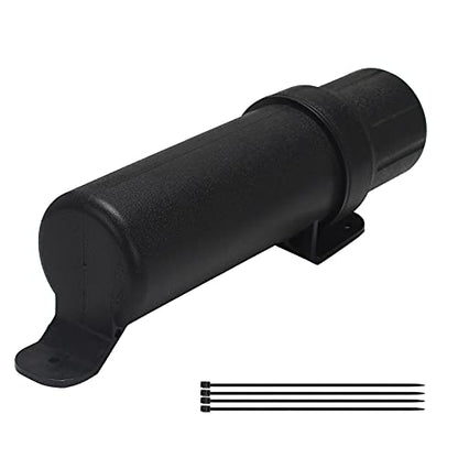 Motorcycle Universal Off-Road Waterproof Tool Tube Storage Boxmotorcycle Tool Box - Glove, Raincoat, Cap Repair, Registration - size: Medium: 34*8.6*8.6 cm (without Lock)