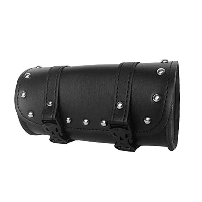 Motorcycle Handlebar Bag Fork Bag Saddlebags universal for Haley Kawasaki Suzuki Yamaha - style: Cylindrical Bag