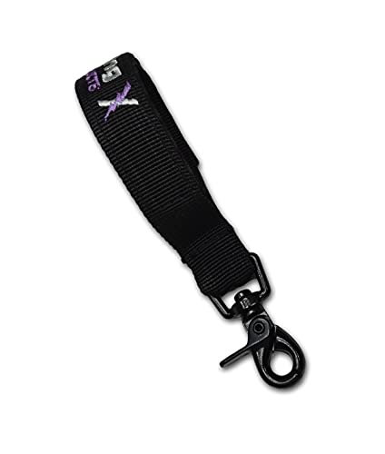 Lightning X Fireman's Deluxe Firefighter Turnout Gear Glove Strap for First Responder - color: Black