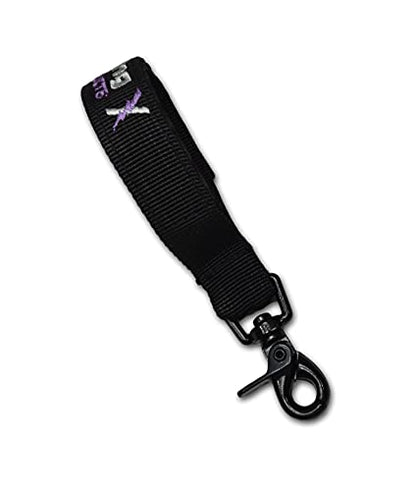 Lightning X Fireman's Deluxe Firefighter Turnout Gear Glove Strap for First Responder - color: Black