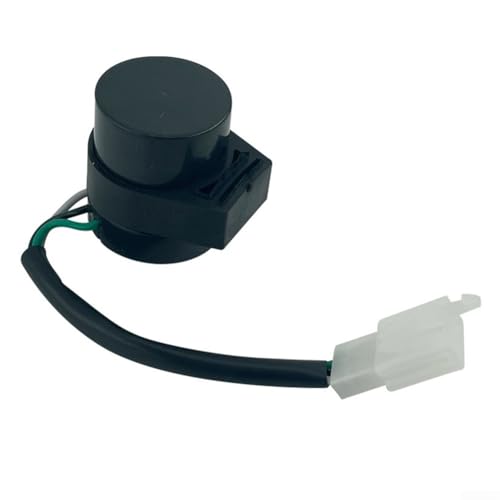 3 Pin Flasher Relay, ABS Housing, Direct Replacement for GY6 50-250cc Motorcycles, Scooters, Mopeds, ATVs Turn Signal Blinker