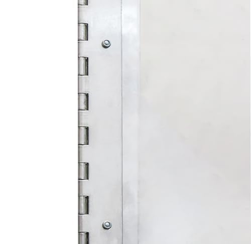 Extreme Max 3005.9059 Hinged Aluminum Trailer Door Slider Plate - 58" x 9" - size: 58" x 9"