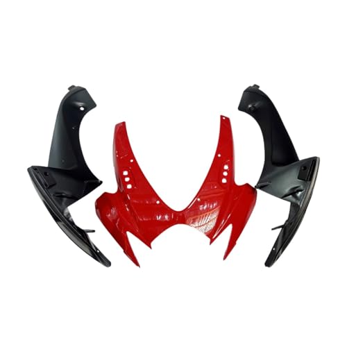 FLPRO Motorcycle Fairings Compatible for Suzuki 06 07 GSXR600 GSXR750 K6 2006 2007 GSX-R600 GSX-R750 Fairing Kit ABS Plastic Injection Bodywork Red White Black Body Kits - color: Red White Black-1