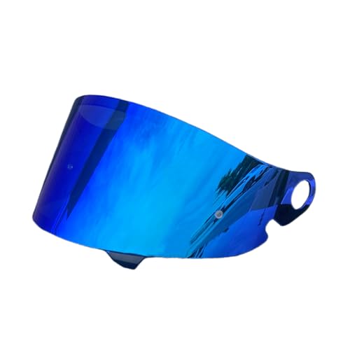 CPB-1V Helmet Shield for GLAMSTER,Replacement Motorcycle Helmet Visor Compatible with GLAMSTER (Revo Deep Blue) - color: Revo Deep Blue