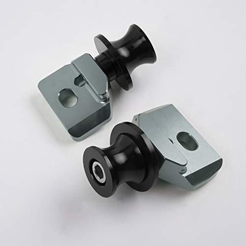 Motorcycle CNC Aluminum Rear Wheel Fork Axle Slider Swingarm Spools Stand Pick Up for H.onda CB650R CBR650R CB 650R CBR 650R CB 650 R CBR 650 R 2019 2020 2021 2022 2023 (Titanium) - color: Titanium