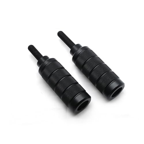 MZS Motorcycle Frame Slider CNC Kits Compatible with Sportster Iron 883 1200 XL883 XL1200 2004-2022, 4" Upper Shock Mount Rear Falling Anti Crash Protector Guards Aluminum Black - size: Sportster 883 1200