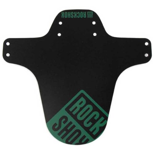 RockShox MTB Fender with Forest Green Print - Durable Plastic Mudguard for 26''-29'' Forks, Mud & Debris Protection, Easy Mount/Ziptie Compatibility - color: Forest Green