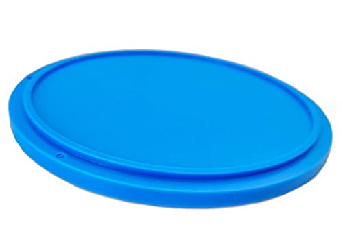 Motorcycle Kickstand Pad. Universal Fit. (Large) (Blue) - color: Blue