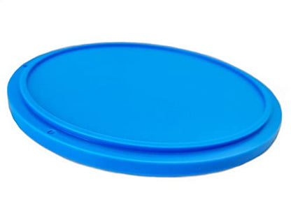 Motorcycle Kickstand Pad. Universal Fit. (Large) (Blue) - color: Blue