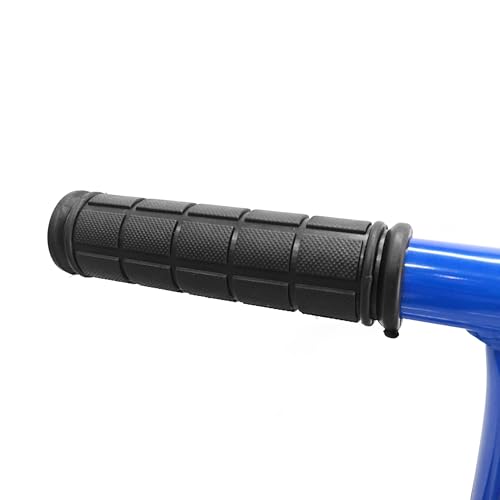 Hydraulic Motorcycle Lift Jack, 1500 LBS Scissor Lift Table with 4 Casters, Foot-Operated ATV UTV Lift Stand for Motorcycle ATV UTV Powersports, Portable Blue