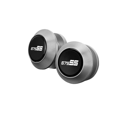 Moto Frame Sliders For CFMOTO 675SS 2024 2025 2026 Swingarm Spools 10MM Motorcycles Accessories Rear Stand Screws Sliders - color: B silver M10