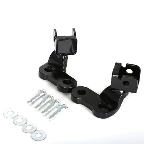 Footpeg Footrest Lowering Mounts Brackets Compatible With KLR650 2022 2023-1" 25mm Black - color: Black1