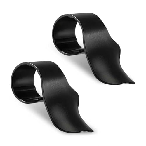 2PCS Motorcycle Throttle Assist, Plastic Motorcycle Cruise Control Assist, 7/8" Handlebar Oil Control Rocker Rest Accelerator Assistant, Universal for Most Motorcycles