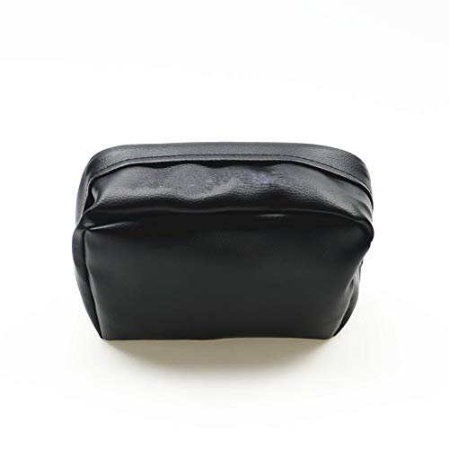 Universal Dirt Bike Off-road PU Leather Tool Bag Storage Tool For Motorcycle Honda Kawasaki Yamaha XR250 KLX250 DRZ 250 (Black) - color: Black