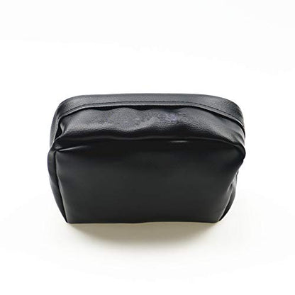 Universal Dirt Bike Off-road PU Leather Tool Bag Storage Tool For Motorcycle Honda Kawasaki Yamaha XR250 KLX250 DRZ 250 (Black) - color: Black