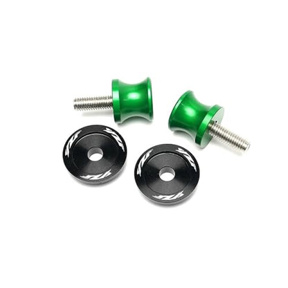 Motorcycle 6mm Swingarm Spools Slider Stand Accessories Compatible With YZF R3 R25 R6 R1 2019 2020 2021 YZFR3 YZFR1 YZFR6(Gray 1) - color: Gray 1