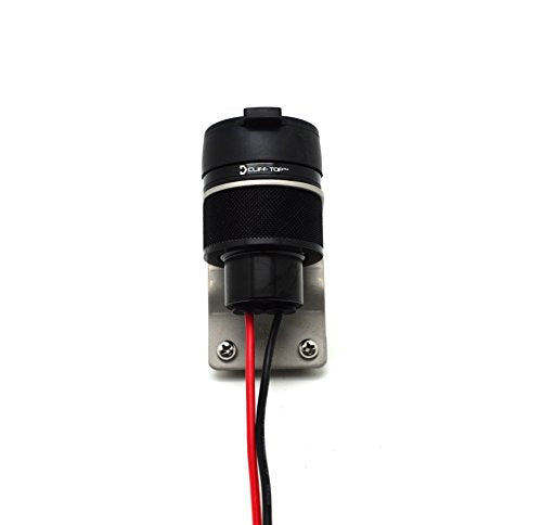 Cliff Top Motorcycle USB Charger Waterproof Dual USB Port 4.6A 23W Aluminium, Heavy Duty for 7/8’’ and 1’’ Handlebars - Prevents Battery Drain (Black) - color: Black