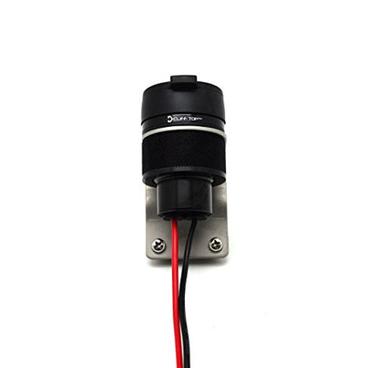 Cliff Top Motorcycle USB Charger Waterproof Dual USB Port 4.6A 23W Aluminium, Heavy Duty for 7/8’’ and 1’’ Handlebars - Prevents Battery Drain (Black) - color: Black