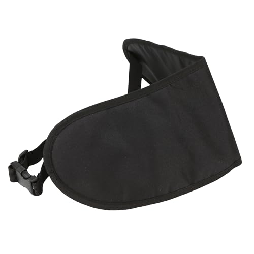 1 Pcs Motorcycle Helmet Visor Bags Sleeve for Storing and Carrying, Sturdy Scratch Resistant Face Shield Storage Case with Soft Fleece Lining, Lightweight Protective Pouch, Black