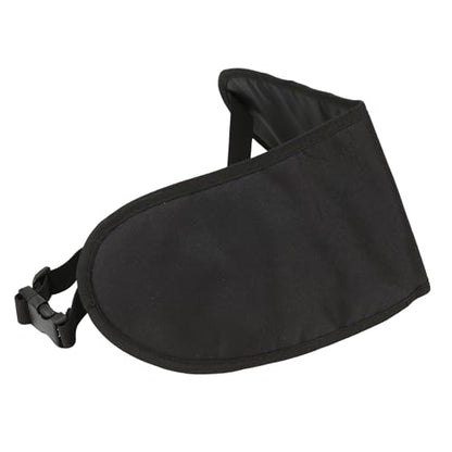 1 Pcs Motorcycle Helmet Visor Bags Sleeve for Storing and Carrying, Sturdy Scratch Resistant Face Shield Storage Case with Soft Fleece Lining, Lightweight Protective Pouch, Black