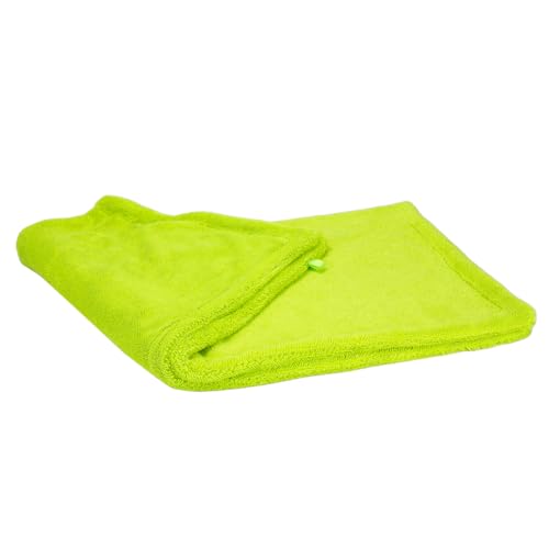 Maxshine Universal Car Drying Towel 30” x 30” | 1600GSM Plush Double-Sided Microfiber | Super Absorbent Rinse-Free Drying Towel for Car Wash & Detailing | Scratch-Free, Lint-Free Auto Care Cloth - size: 29" x 29" Green