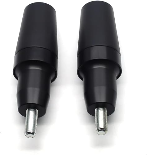 MZS Motorcycle Frame Sliders Compatible with YZF R7 2022-2025, Falling Anti Crash Protector Guards No Cut Kits Black - size: YZF-R7