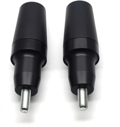 MZS Motorcycle Frame Sliders Compatible with YZF R7 2022-2025, Falling Anti Crash Protector Guards No Cut Kits Black - size: YZF-R7