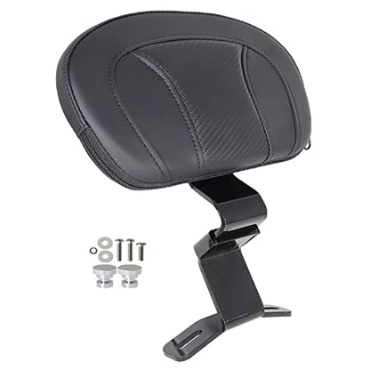 WFLNHB Motorcycle Front Driver Rider Backrest Pad Replacement for 2009-2022 Touring Road King Street Glide Electra FLHR CVO