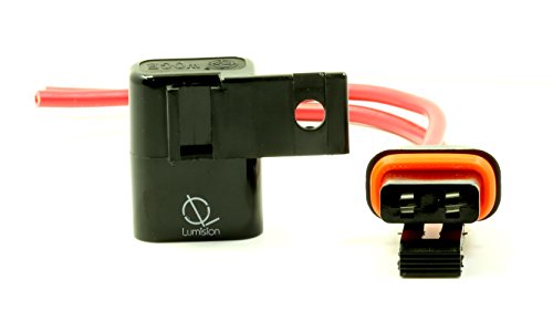 12AWG Weather Proof Mountable Fuse Holder Marine Grade w/ 5A, 7.5A, 10A, 15A, 20A Fuses Set
