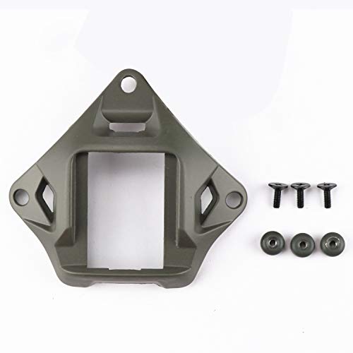 Tactical Helmet NVG Mount Shroud Steel Sports Camera Bracket Base for Fast Helmet - color: G