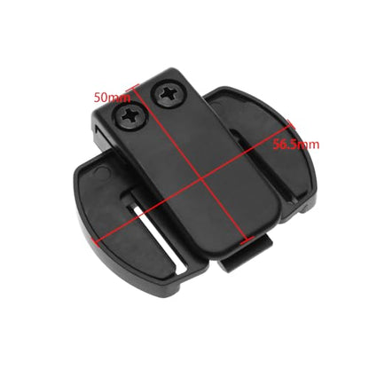 ECSiNG 2pcs Motorcycle Helmet Bluetooth Headset Intercom Bracket Bluetooth Intercom Host Bracket Mounting Clip Compatible with V6 V4 Series Motorcycle Intercom