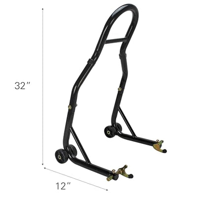 Extreme Max 5600.3211 Sport Bike Motorcycle Front & Rear Spool-Style Lift Stand - Fits Most Yamaha, Honda, Kawasaki, Suzuki, Ducati, BMW